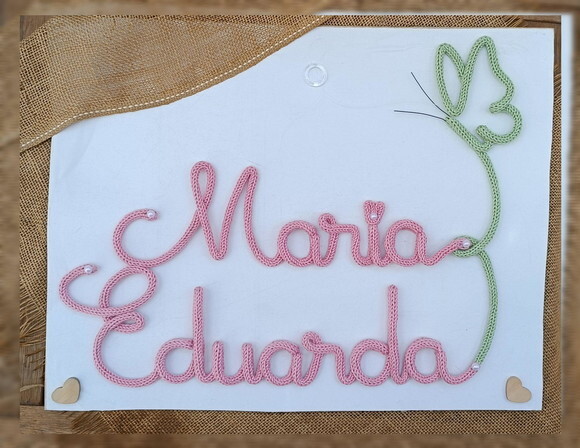Maria Eduarda em Tricotin (valor Refere-se ao Nome)