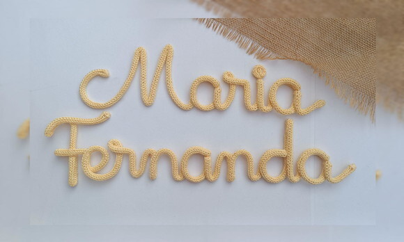 Maria Fernanda em Tricotin (valor Refere-se ao Nome)