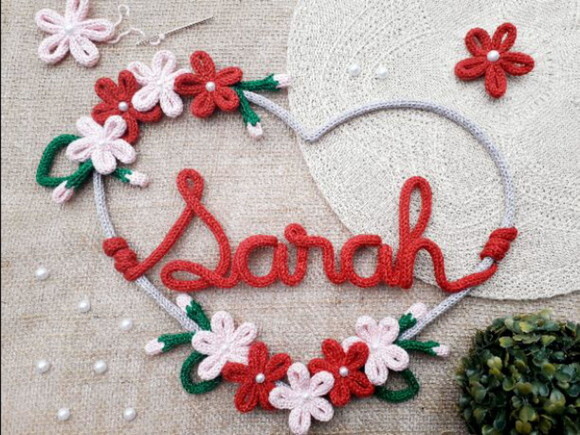 Sarah em Tricotin (valor Refere-se ao Nome)