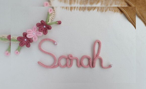 Sarah em Tricotin (valor Refere-se ao Nome)