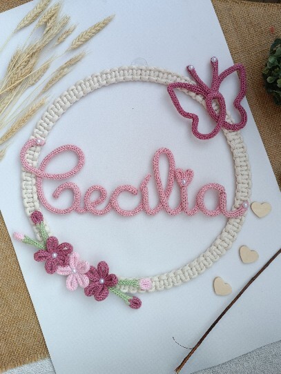 Cecília em Tricotin (valor Refere-se ao Nome)