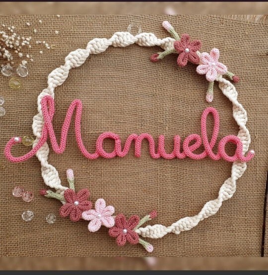 Manuela em Tricotin (valor Refere-se ao Nome)