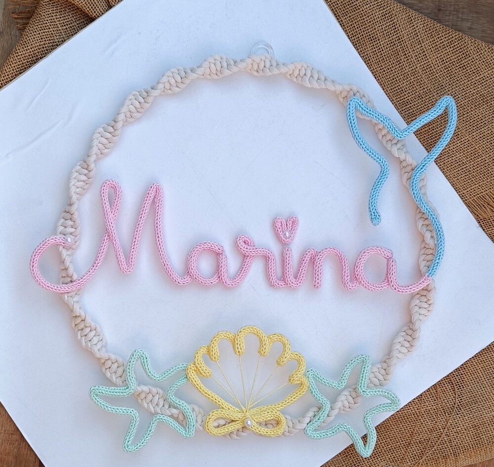 Marina em Tricotin (valor Refere-se ao Nome)