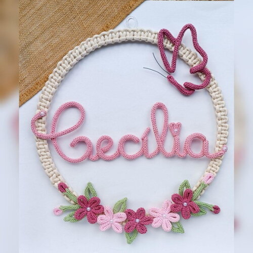 Cecília em Tricotin (valor Refere-se ao Nome)