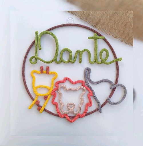 Dante em Tricotin (valor Refere-se ao Nome)