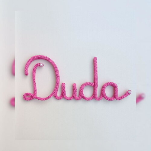 Duda em Tricotin (valor Refere-se ao Nome)