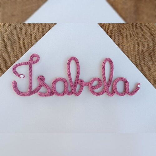 Isabela em Tricotin (valor Refere-se ao Nome)