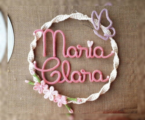 Maria Clara Em Tricotin (atencao A Descrição Do Produto)