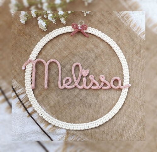 Melissa em Tricotin (valor Refere-se ao Nome)