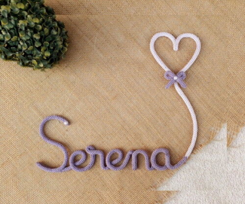 Serena em Tricotin (valor Refere-se ao Nome)