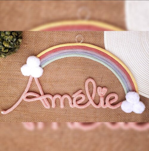 Amelie/Amelia em Tricotin (valor Refere-se ao Nome)