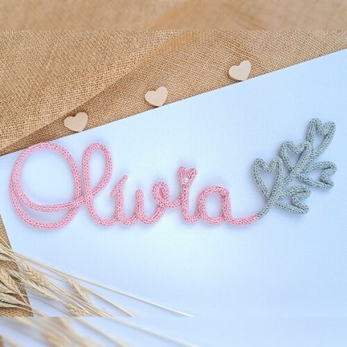 Olivia em Tricotin (valor Refere-se ao Nome)