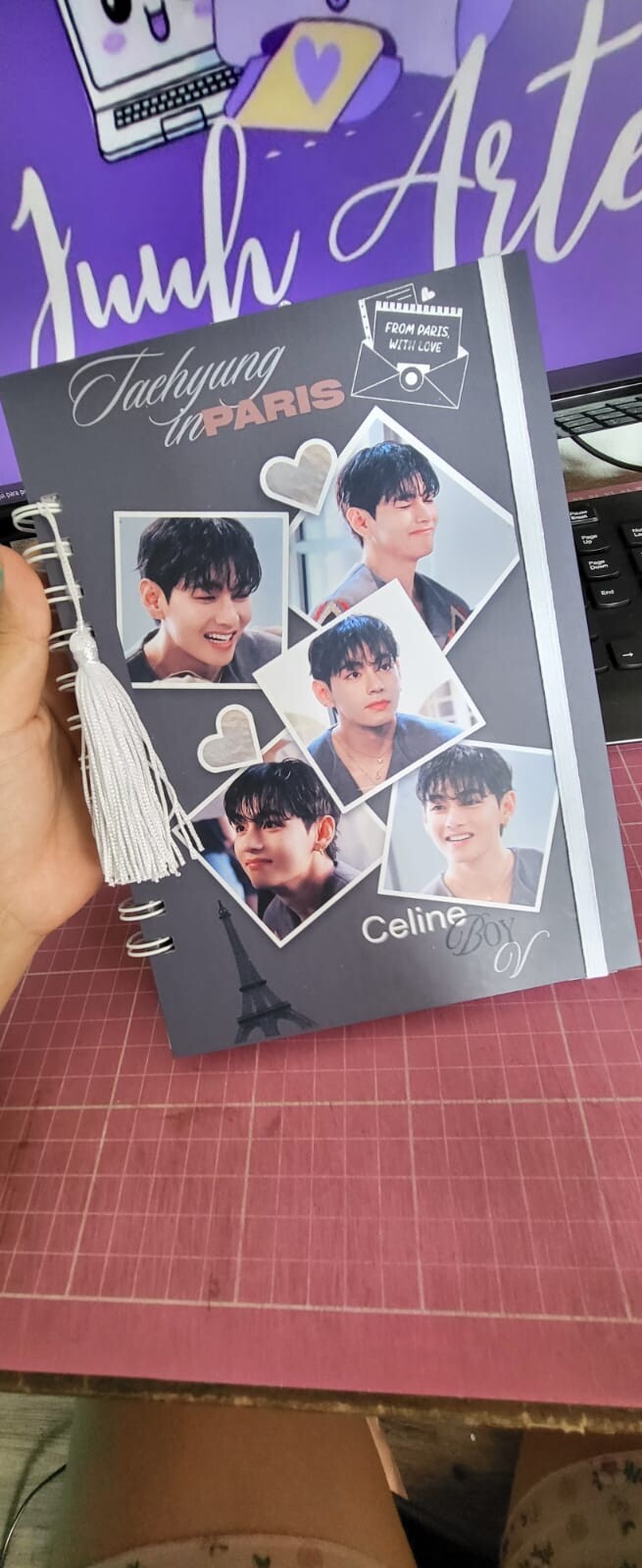 Caderno V(Kim Tae-hyung) BTS Personalizado