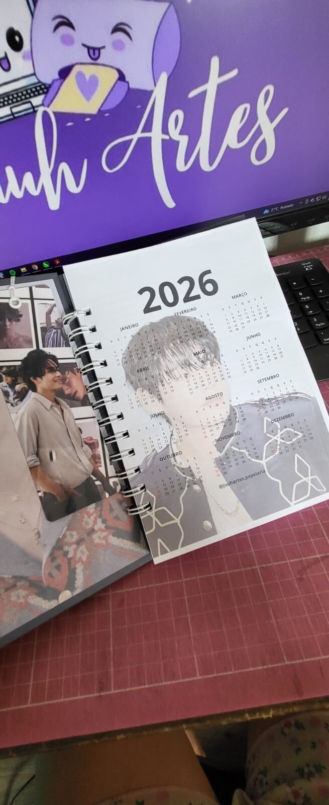 Caderno V(Kim Tae-hyung) BTS Personalizado