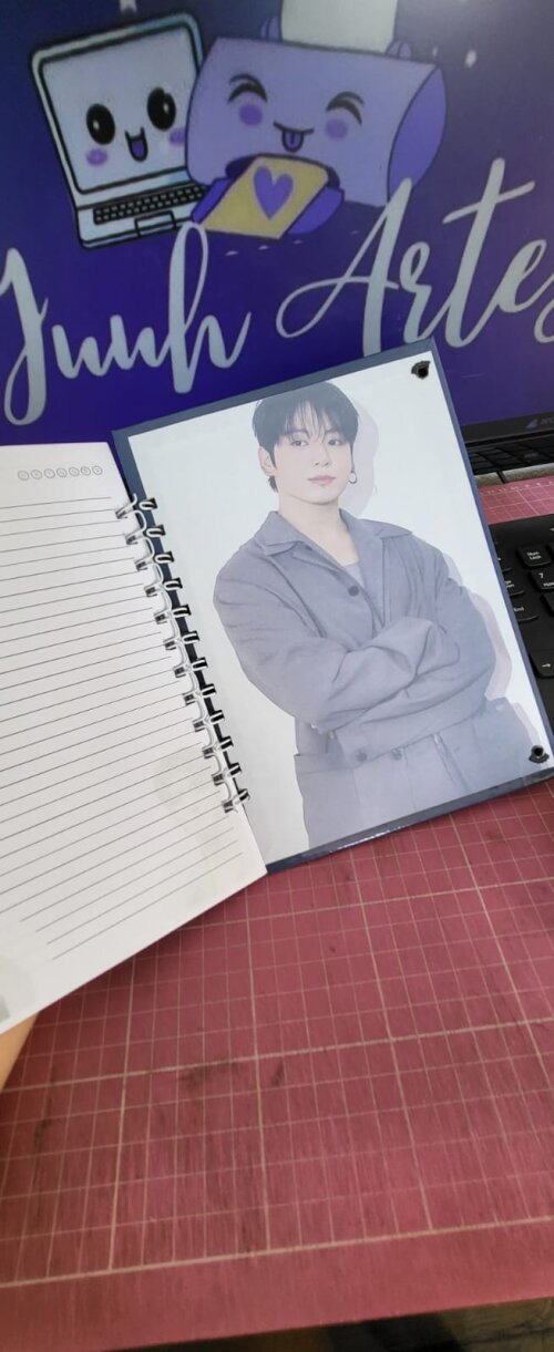 Caderno Jungkook Personalizado