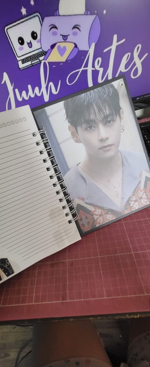 Caderno V(Kim Tae-hyung) BTS Personalizado