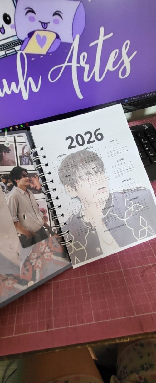 Caderno V(Kim Tae-hyung) BTS Personalizado