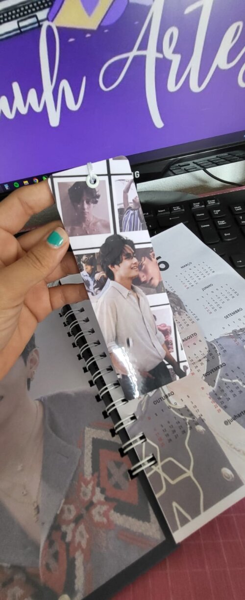 Caderno V(Kim Tae-hyung) BTS Personalizado