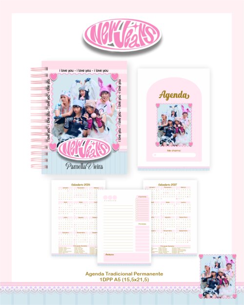 Caderno NEWJEANS