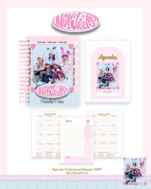 Caderno NEWJEANS