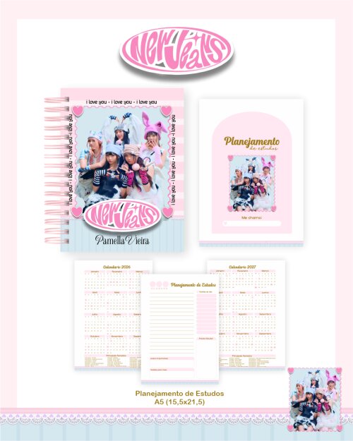 Caderno NEWJEANS