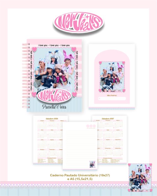 Caderno NEWJEANS