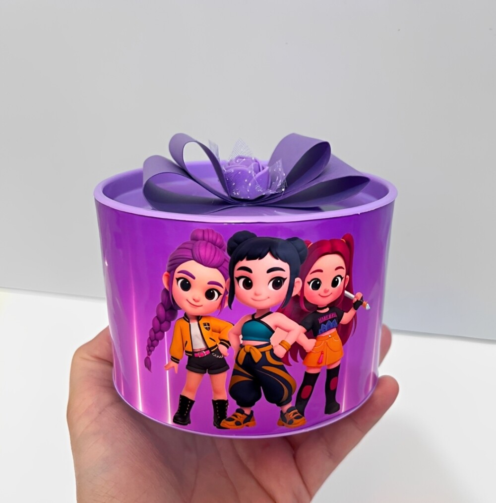 Tubolata Personalizada Guerreiras K-Pop - 10x7