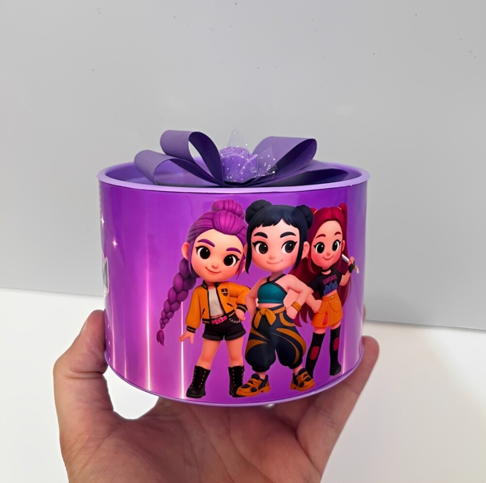 Tubolata Personalizada Guerreiras K-Pop - 10x7