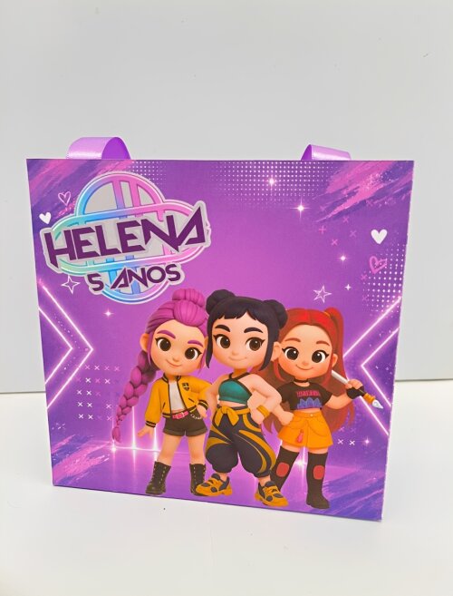 Sacolinha Personalizada Guerreiras K-Pop