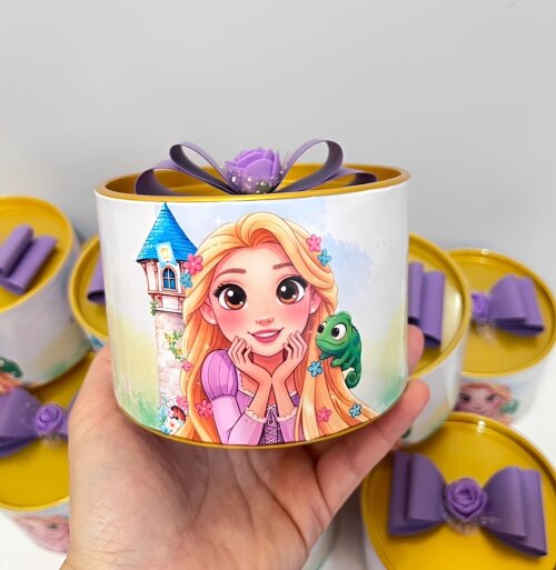 Tubolatas Personalizadas Rapunzel- 10x7