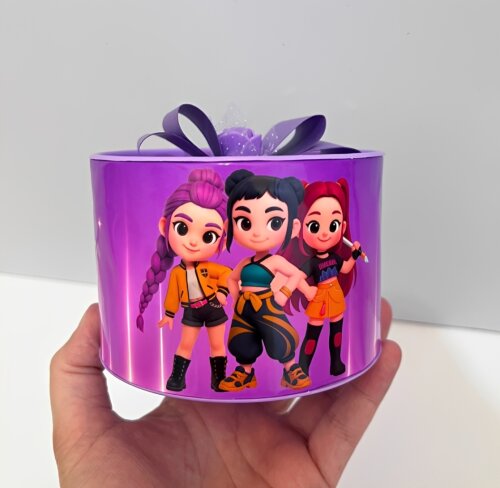 Tubolata Personalizada Guerreiras K-Pop - 10x7