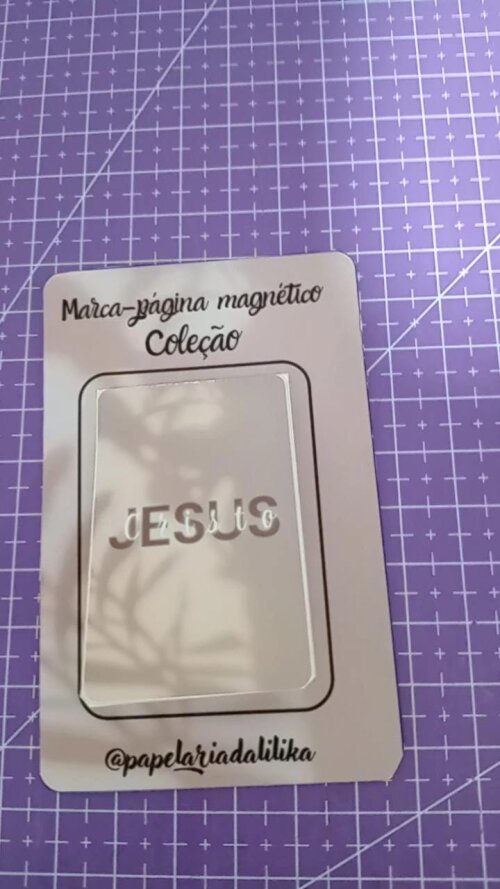 Marca Página Magnético Cristão Personalizado | Lembrancinha Ev