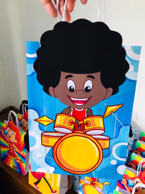 Sacolinhas Krats personalizadas 3 palavrinhas