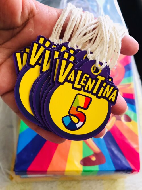 Sacolinhas Krats personalizadas 3 palavrinhas