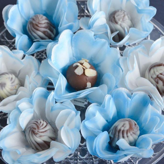 Forminhas de doce de tecido