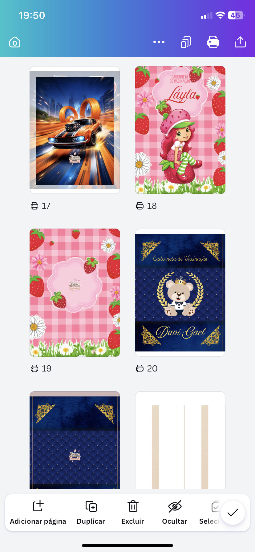2 packs editáveis direto no Canva atualização diariamente