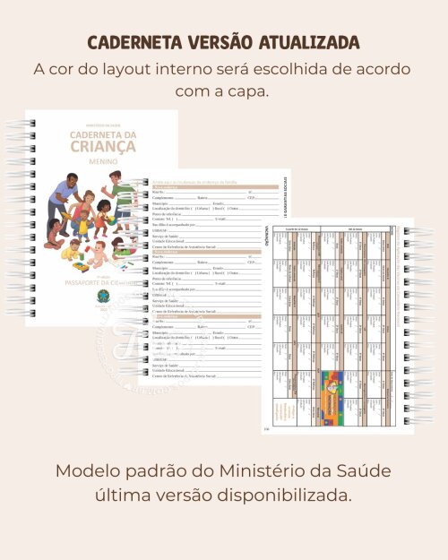 Caderneta de Vacina Saúde Personalizada | Carro Antigo