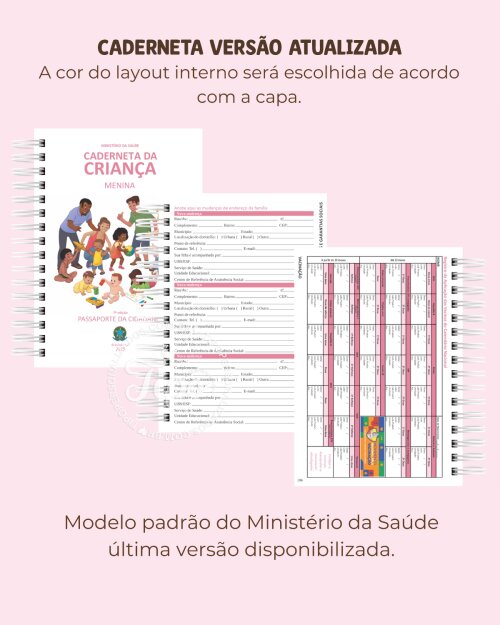 Caderneta de Vacina | Inicial Ursinha