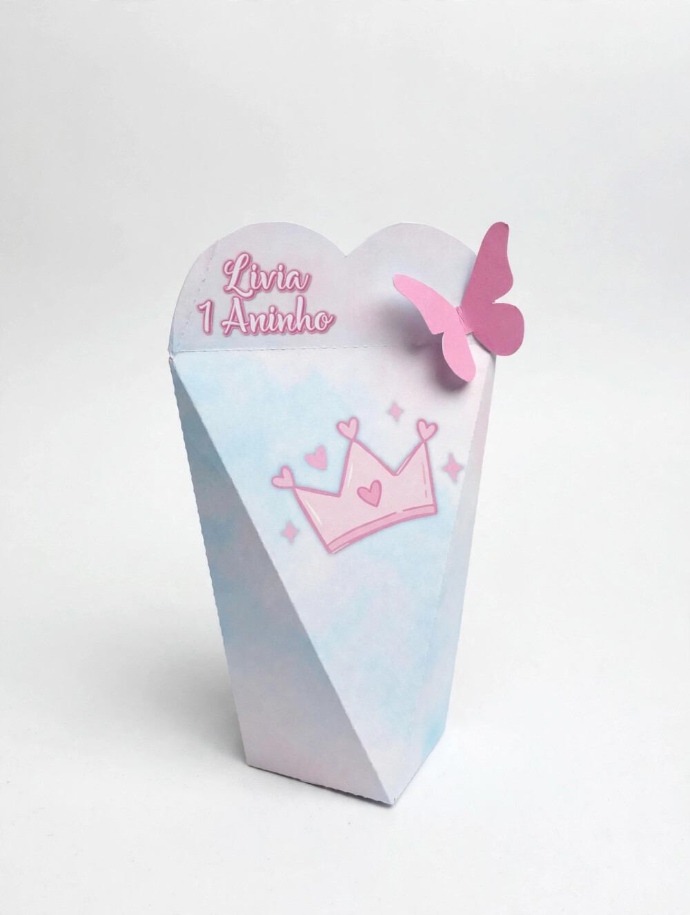 Kit 20 Caixinhas personalizados- Tema Princesas Baby