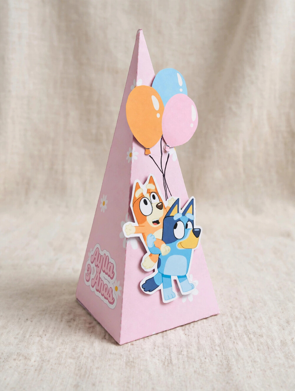Kit 20 Caixinhas Personalizadas – Bluey e Bingo | Lembrancinhas