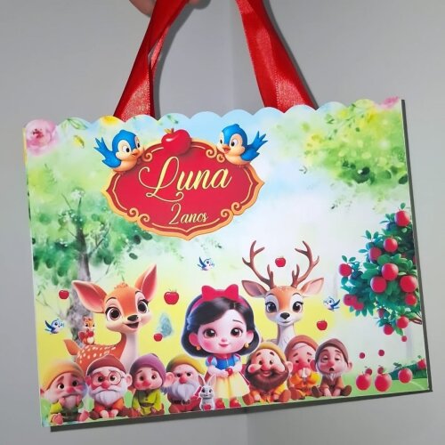 🛍️ Kit com 10 Sacolinhas Personalizadas em todos os temas!