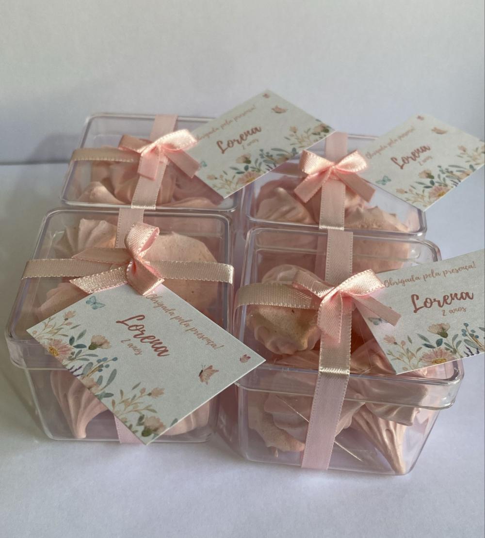 25 Lembrancinhas caixinhas acrilicas