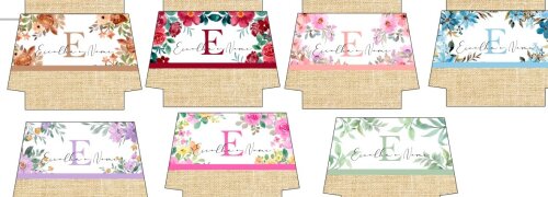 Necessaire Personalizada com Nome | Bolsa Multiuso Feminina com A