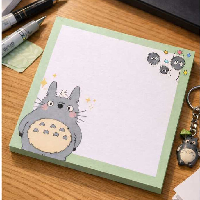 Bloco de notas destacáveis Meu Amigo Totoro