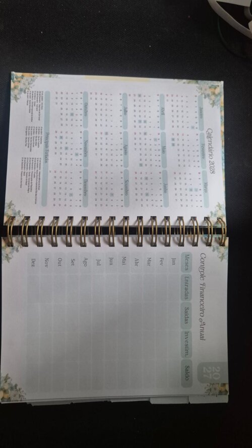 Planner Limão Siciliano Nome Personalizável