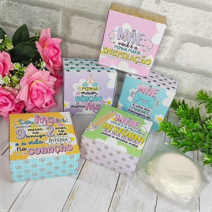 Arquivo Corte Caixa Sabonete Dia das Mães