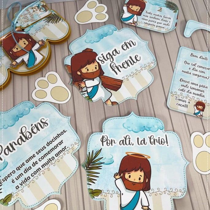 Arquivo Digital- Kit Caça aos Ovos Cristã