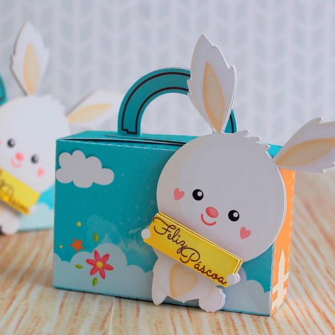 ARQUIVO CORTE CAIXA MALETA COELHO PÁSCOA