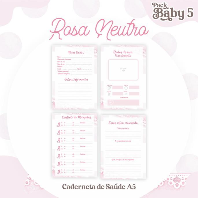Arquivo Digital Caderneta De Saúde Rosa Neutra