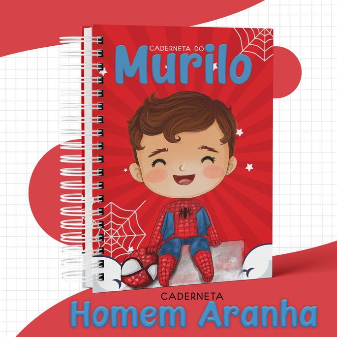 Arquivo Digital Caderneta de Saúde Homem Aranha Cute